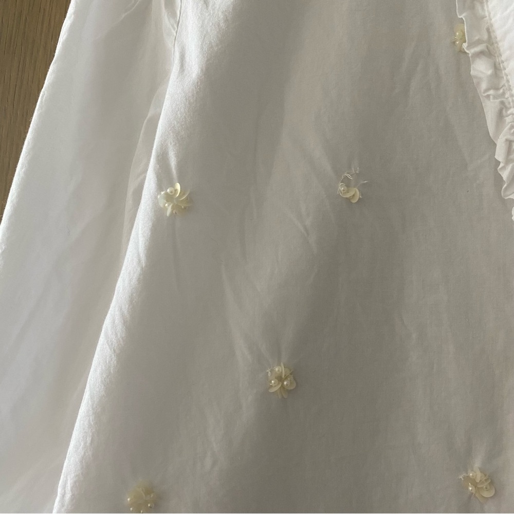 Zara beaded poplin shirt - Picture 9 of 9